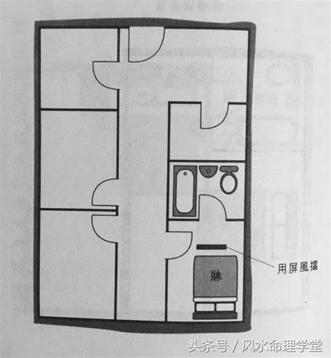 床對廁所化解